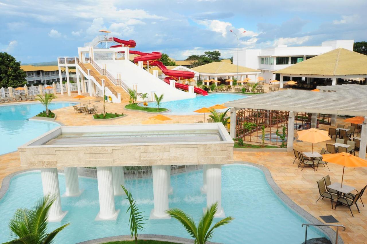Lacqua diRoma Hotel com Parque Aquático 24 horas Caldas Novas Exterior foto