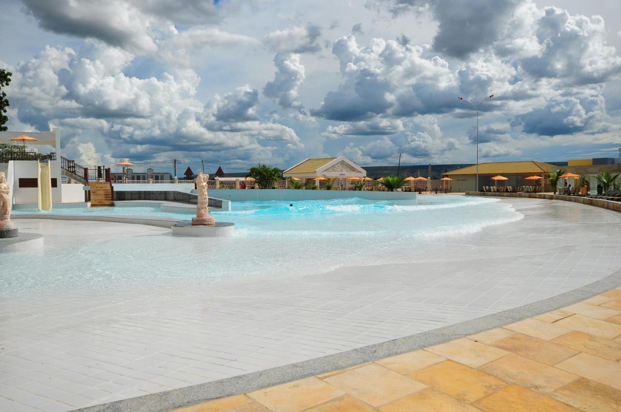 Lacqua diRoma Hotel com Parque Aquático 24 horas Caldas Novas Exterior foto