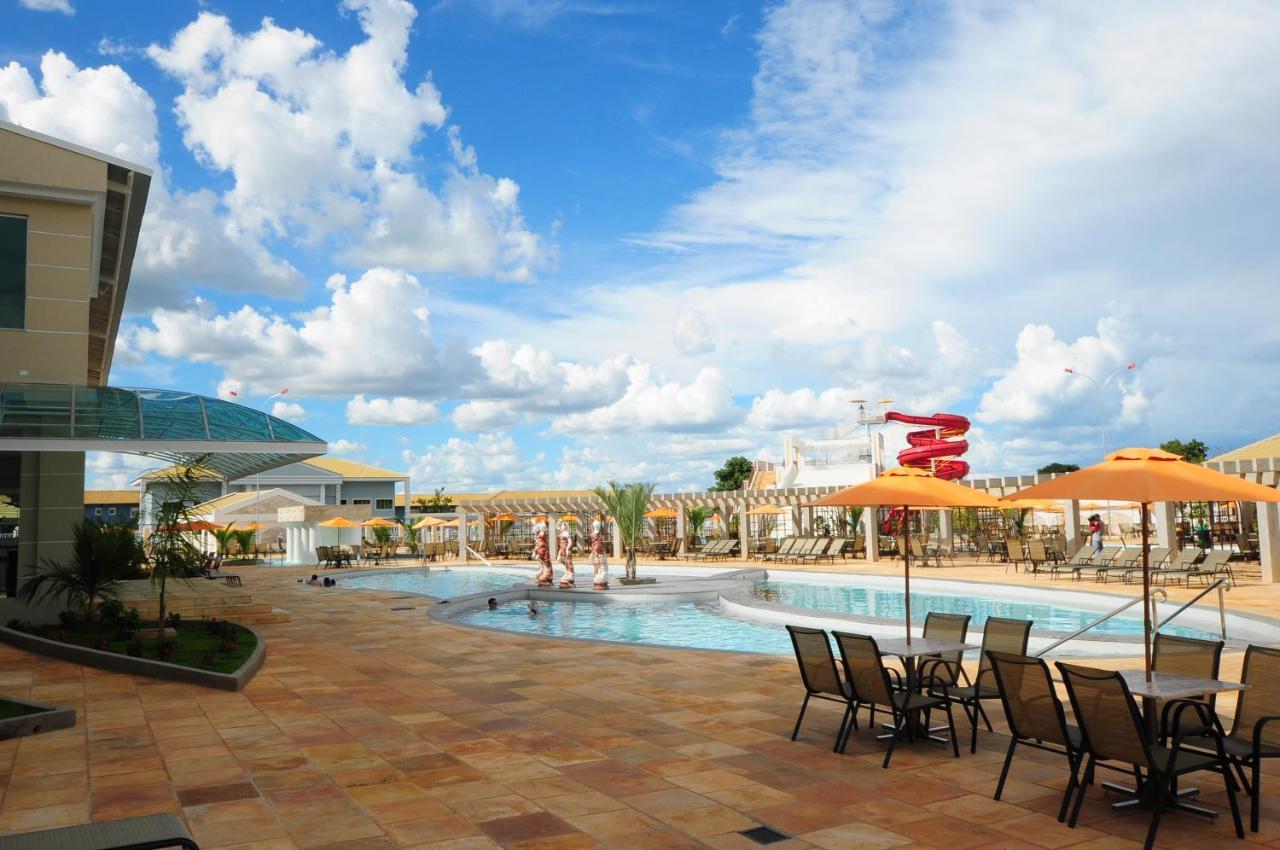 Lacqua diRoma Hotel com Parque Aquático 24 horas Caldas Novas Exterior foto